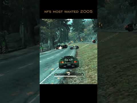police makes a way... nfs most wanted 2005 #needforspeedmostwanted #policecars #gaming