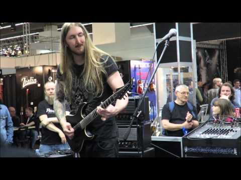 Ola Englund plays The Haunted - Time (Will Not Heal) at Frankfurt Musikmesse 2015