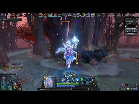 Crystal Maiden Rampage 7.21 [ * Dota 2 * Ranked * ]