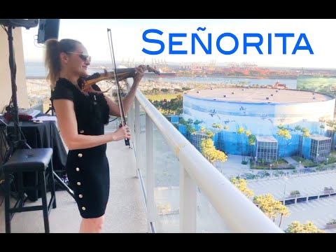 California Violinists Marta Z performs Sunset Balcony Concert for Neighbors - Señorita