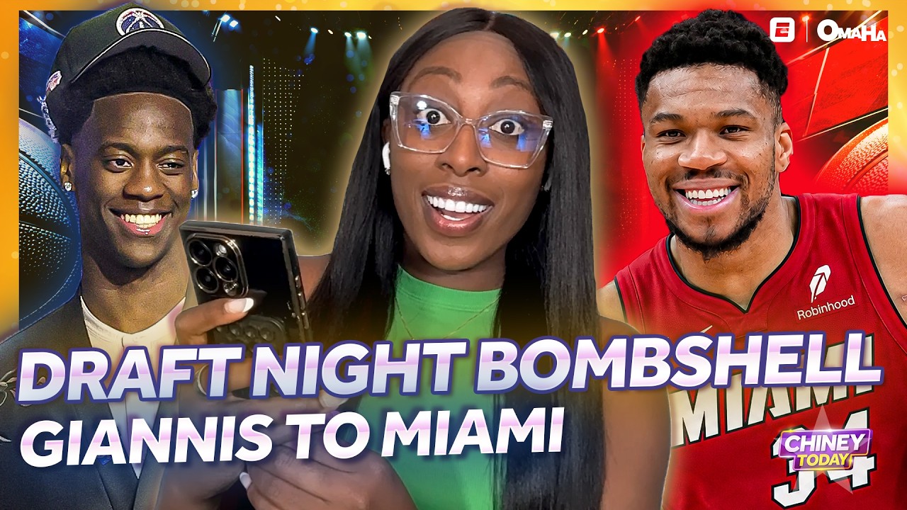 Giannis to Miami! NBA Draft Night Bombshell + Top Pick Reactions | Chiney Today
