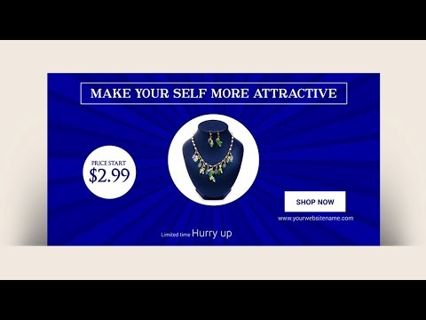 Facebook Ad Banner Design in Adobe Illustrator