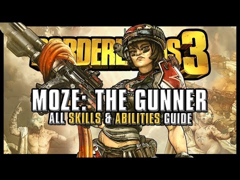 Moze the Gunner | Skill Tree & Abilities Guide - Borderlands 3 Video