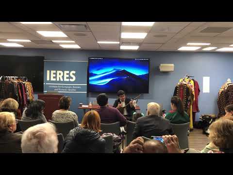 Dutarbagshy Batyr Ode - Näzlim (Turkmen Dutar Sazy) CESS 2019 in Washington DC