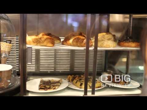 Loja de sobremesas Amorino em Nova York NY oferecendo sorvete e sorvete de gelato