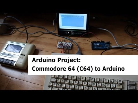 Arduino Project: Commodore 64 interfacing across the user port