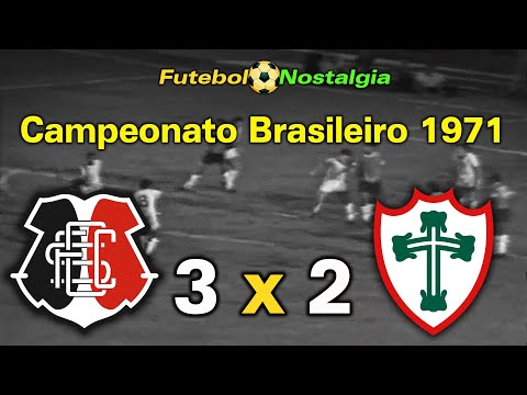 Santa Cruz 3 x 2 Portuguesa - 08-09-1971 ( Campeonato Brasileiro )