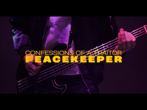 Confessions Of A Traitor - Peacekeeper (Official Music Video) online metal music video by CONFESSIONS OF A TRAITOR