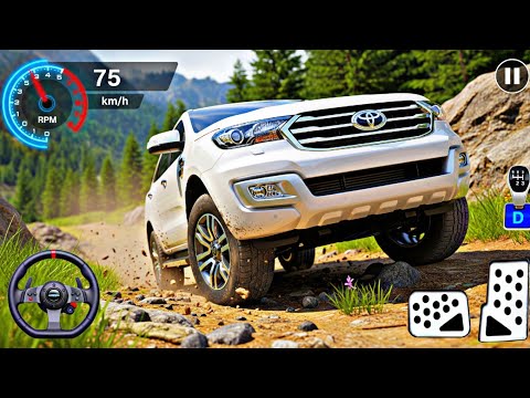Realistic 4x4 Jeep Prado Offroad Driving Simulator | Extreme Hill Climbing | Android GamePlay