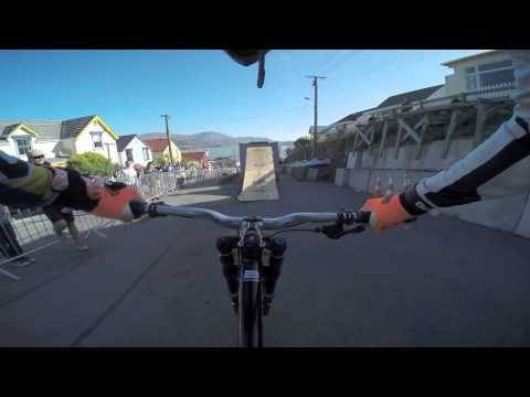 Wyn Masters race run from 2014 Lyttelton Urban Downhill