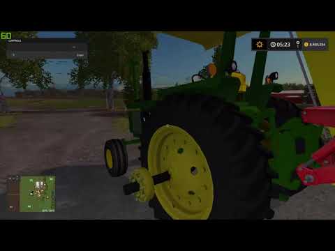 Farm Sim 17 Mowing and putting up more hay