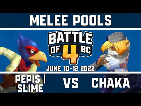 PEPIS | Slime vs Chaka - Melee Singles Pools - Battle of BC 4