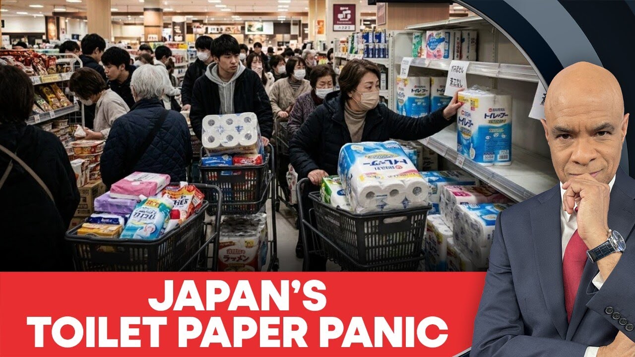 Japan Urges Citizens Not To Hoard Toilet Paper Amid Iran War Fears | Firstpost America | N18G