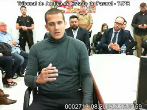 Interrogatório de Luis Felipe Manvailer sobre morte de sua esposa, Tatiane Spitzner