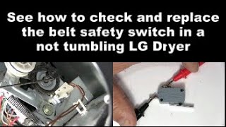 LG Dryer Not Tumbling - The Belt
