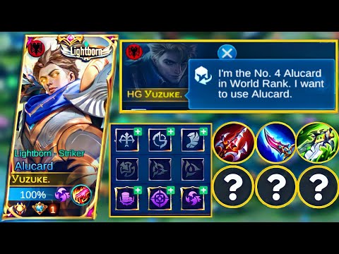 ALUCARD TOP GLOBAL EMBLEM AND BUILD AUTOWIN 2021 | 1 HIT EVERYTHING | MLBB