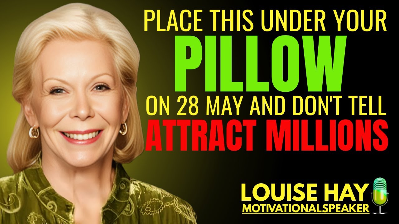 “Put THIS Under Your Pillow Tonight – What Happens Will Shock You (Louise Hay’s Secret)”