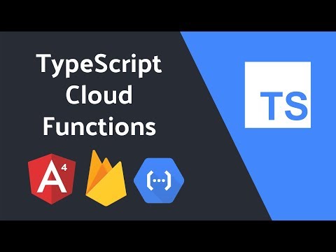 Use TypeScript with Firebase Cloud Functions