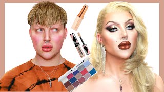 FULL DRAG USING ONLY DRUG STORE MAKE UP || Ellis Atlantis