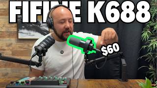 $60 Fifine K688 USB/XLR Mic Test- Full Sound Test & Comparison!