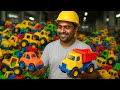 How Waste Plastic Is Recycled To Make Toys Car Jeep Tractor Truck Manufacturing Process