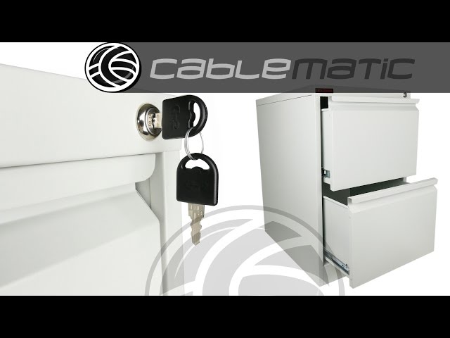 Vídeo relacionado con Heavy Du 3 Der - Archivador de metal con cerradura para oficina en casa, se adapta a documentos de tamaño A4 F4
