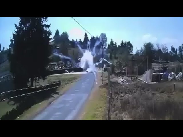 Fuegos artificiales en moto