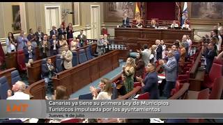 Canarias ya tiene su primera Ley de Municipios Tur&iacute;sticos impulsada por los ayuntamientos