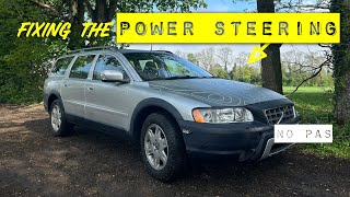 STEERING ISSUES SOLVED - Volvo XC70 PAS pump replacement