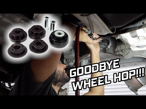 The BEST Mod For Your Nissan 350Z | Whiteline Differential Bushings Install DIY