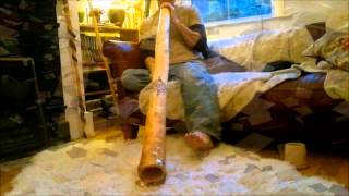 A Matt Stevens Didgeridoo played with a wobble