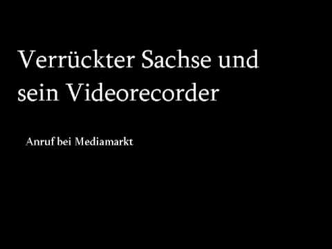 Sachse ruft bei Media Markt an