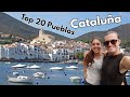 🔴 Los 20 PUEBLOS más Bonitos que ver en CATALUÑA 4K: Barcelona, Girona, Tarragona y Lleida | España