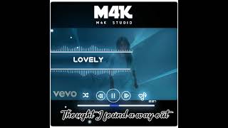 Download lagu Lovely | Lyrics Video #explore #whatsappstatus #billeelish #lovely #m4kstudio #lyrics mp3
