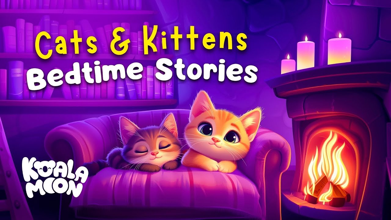 Perfect Cats & Kittens Collection 🐾😴 Soothing Bedtime Stories to Help Kids Sleep Better