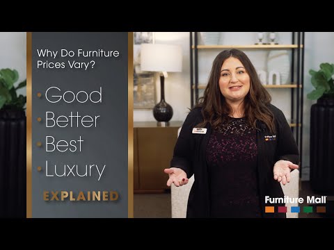 Furniture Tiers Explained: Good, Better, Best and Luxury, video thumbnail