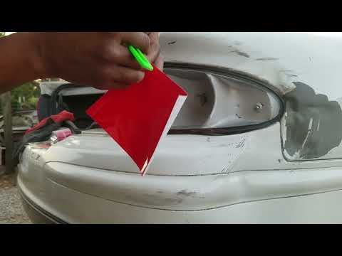 How To Install Tail Light Tape with the Rattle Can Regal