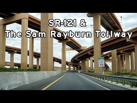 SR-121 and The Sam Rayburn Tollway - Dallas Fort Worth, Texas - 2018/11/10