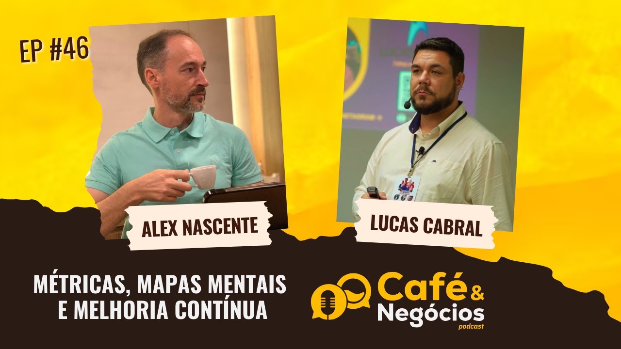 Ep. #46 - Métricas, Mapas Mentais e Melhoria Contínua