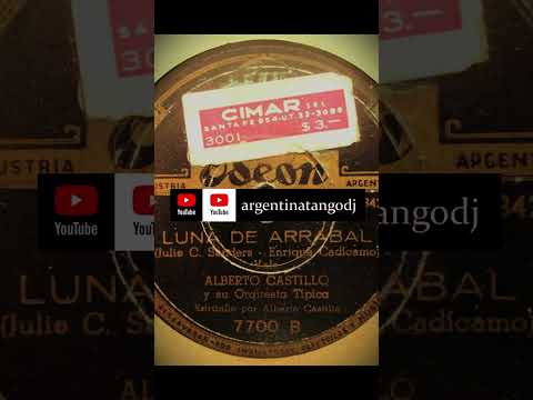 Alberto CASTILLO: Luna de arrabal (VALS) #tango #tangoargentino #musicapopular