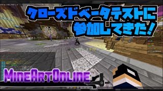 【Minecraft】SwordArtOnlineの再現MAPにいってきた！