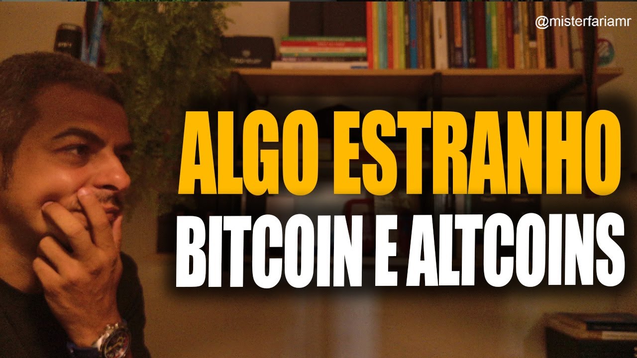 BITCOIN HOJE - Algo Estranho Acontecendo Agora nos MERCADOS - Bitcoin Altcoins e ETFs