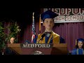 Sheldon Dedicates His Graduation Speech To Missy | Young Sheldon Season 4 Episode 1
