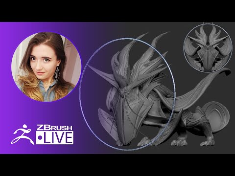 3D Concept a Creature with a Focus on a Circular Silhouette #withme - Ashley A. Adams "A_Cubed"