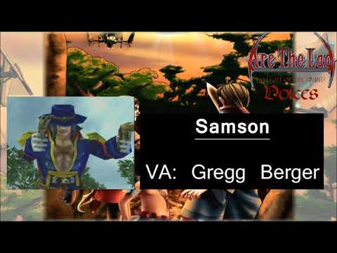 Arc the Lad: Twilight of the Spirits - Samson's Voice Lines
