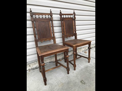 I was kicked off Antiques Roadshow AND Pawn Stars for these chairs