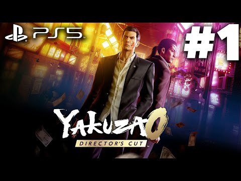 Yakuza 0 Director's Cut PS5 Gameplay Walkthrough Part 1 - INTRO