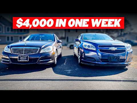 $1k To $100,000 Flipping Cars Without A Dealership - $4k from detailing