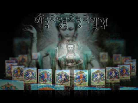 RELAXING MUSIC MEDITATION SLEEP YOGA Jamyang Sakya - The Praises To The 21 Forms Of Tara