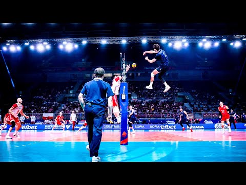 Волейбол Mosnter Spikes by Aaron Russell | Best of the VNL 2022 (HD)